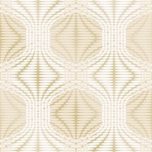 Optic Gold Geometric Wallpaper