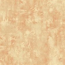 Orange Commercial Stucco Faux Finish on Type II Wallpaper