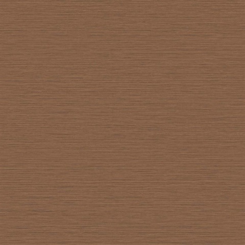 Orange Horizontal Stria Patterned Wallpaper