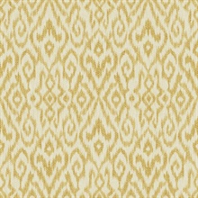 Orange Kite Ethnic Ikat Wallpaper