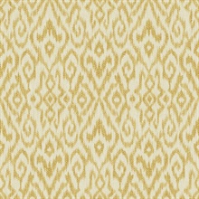 Orange Kite Ethnic Ikat Wallpaper