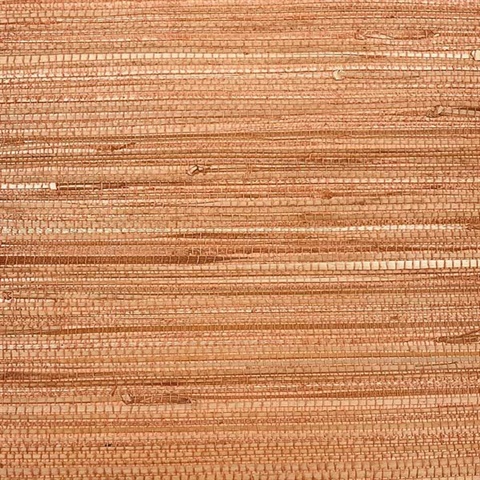 Orange Wallquest BX10008 Grasscloth Wallpaper