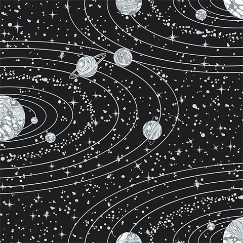 8802 Wallpaper | Orbit Black Space Solar System Wallpaper