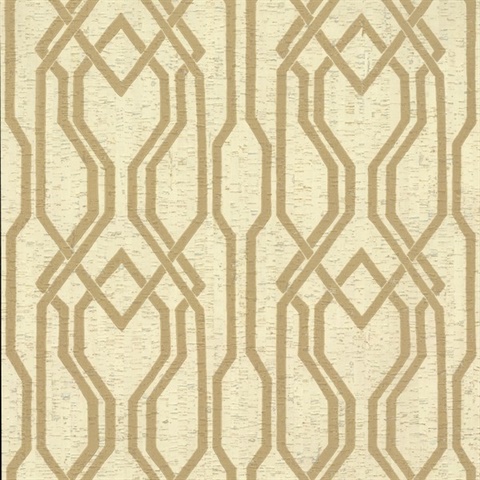 Organic Cork Prints Balanced Trellis