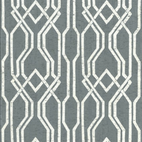 Organic Cork Prints Balanced Trellis