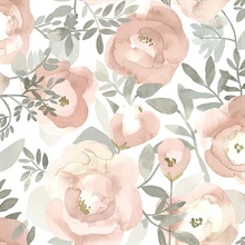 Orla Rose Floral Wallpaper