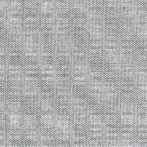 Ornette Dark Grey Vertical Stripe Linen Commercial Wallpaper