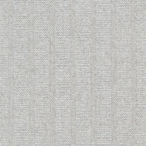 Ornette Light Grey Vertical Stripe Linen Commercial Wallpaper