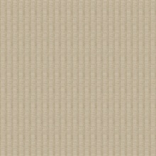 Owen Light Brown Ikat Stripes Wallpaper