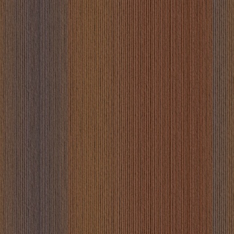 Pablo Orange Ombre Stripe Wallpaper