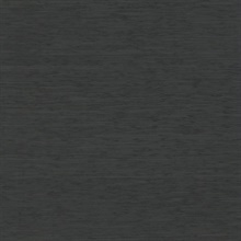 Painted Hemp Charcoal Wallpaper