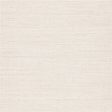 Painted Raffia White / Natural Wallpaper