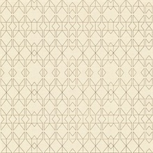 Paititi Gold Diamond Geometric Trellis Wallpaper
