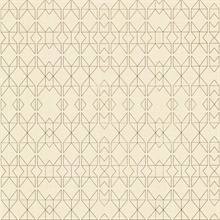 Paititi Gold Diamond Geometric Trellis Wallpaper