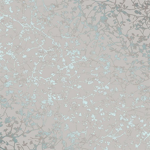 Palatine Teal Leaves