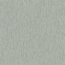 Pale Green &amp; Silver Metallic Abstract Distress Lines Wallpaper