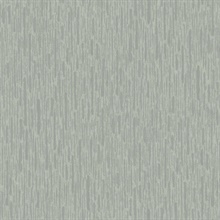 Pale Green & Silver Metallic Abstract Distress Lines Wallpaper