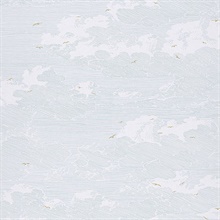 Palila Light Blue Cloud Wallpaper