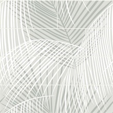 Palm Tile Botanical Sea Salt Peel and Stick Wallpaper