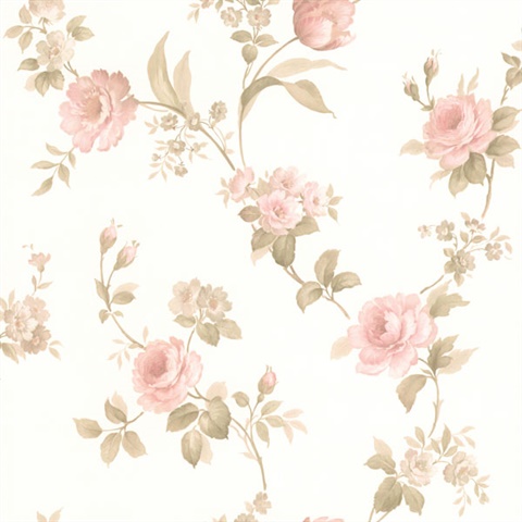 Pamela Pink Floral Trail