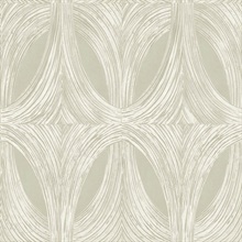 Panola Earl Gray Geometric Wallpaper