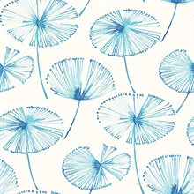 Paradise Blue Fronds