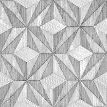 Paragon Black & White Geometric Wallpaper