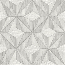 Paragon Silver Geometric Wallpaper