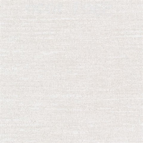 Parker Beige Faux Linen Commercial Wallpaper