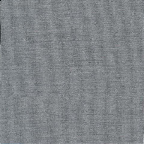 Parker Blue Faux Linen Commercial Wallpaper