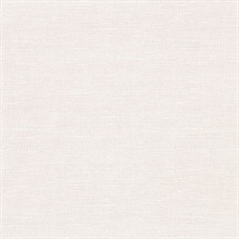 Parker Cream Faux Linen Vinyl Wallpaper