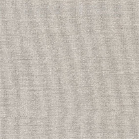 Parker Dark Beige Faux Linen Commercial Wallpaper