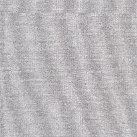 Parker Grey Faux Linen Commercial Wallpaper