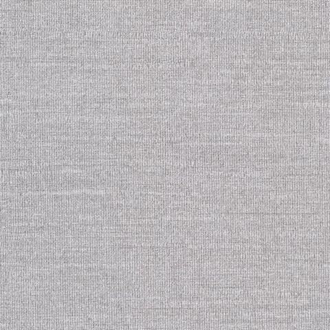 Parker Grey Faux Linen Commercial Wallpaper