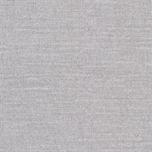 Parker Grey Faux Linen Commercial Wallpaper