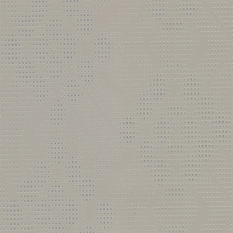 Parks Taupe Speckled Geometric Wallpaper