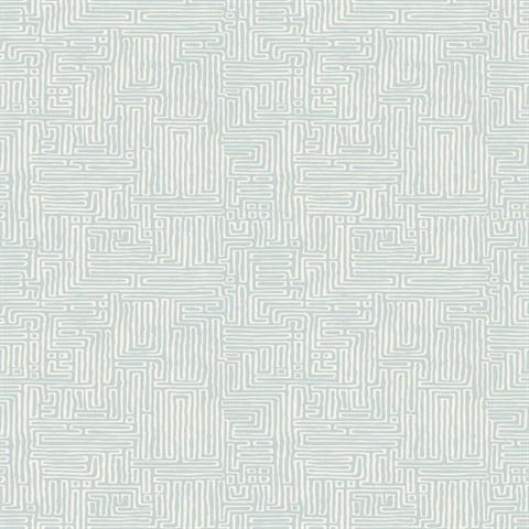 Passages Blue Wallpaper