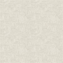 Passages Taupe Wallpaper