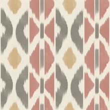 Patan Sedona Ikat Diamond Wallpaper