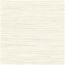 Pearlescent Grasscloth Beige Wallpaper