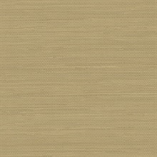 Pearlescent Grasscloth Gold Wallpaper