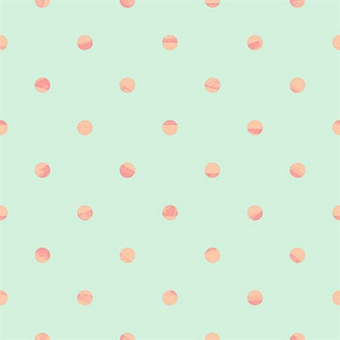 Peach & Blue Whoopie Pies Wallpaper
