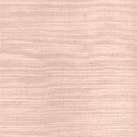 Peach Natural Grasscloth Wallpaper