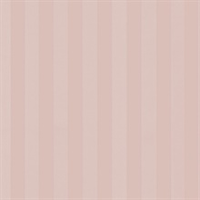 Peach Vertical Glossy Stripe Textured Wallpaper