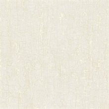 Pearl & Light Grey Faux Cracked Stone Wallpaper