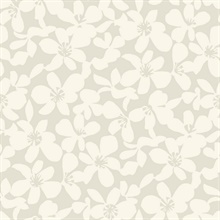 Pearl Textured Wildflower Free Spirit Wallpaper