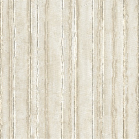 Pearl Trax Metallic Faux Vintage Tin Wallpaper