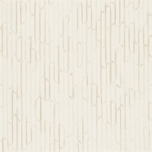 Pearl Trax Textured Geometric Calliope Lines Wallpaper