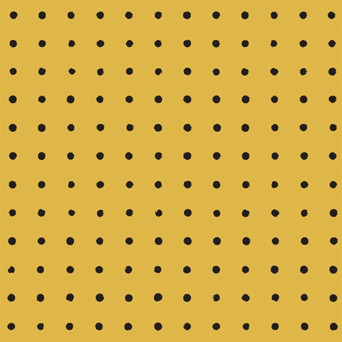 Peggy - Mustard colourway wallpaper