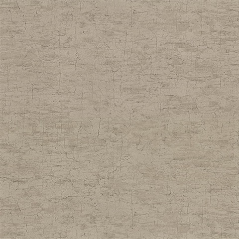 Pembroke Brown Faux Plaster Vinyl Wallpaper